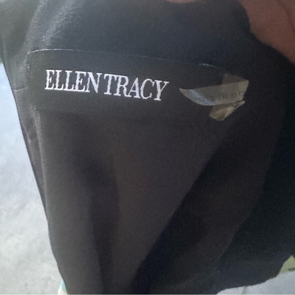 Ellen Tracy Blue Sheath Midi Dress Sleeveless Crew Neck - Picture 7 of 12